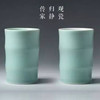 青白瓷竹节对杯   一套两杯  木盒装 商品缩略图0