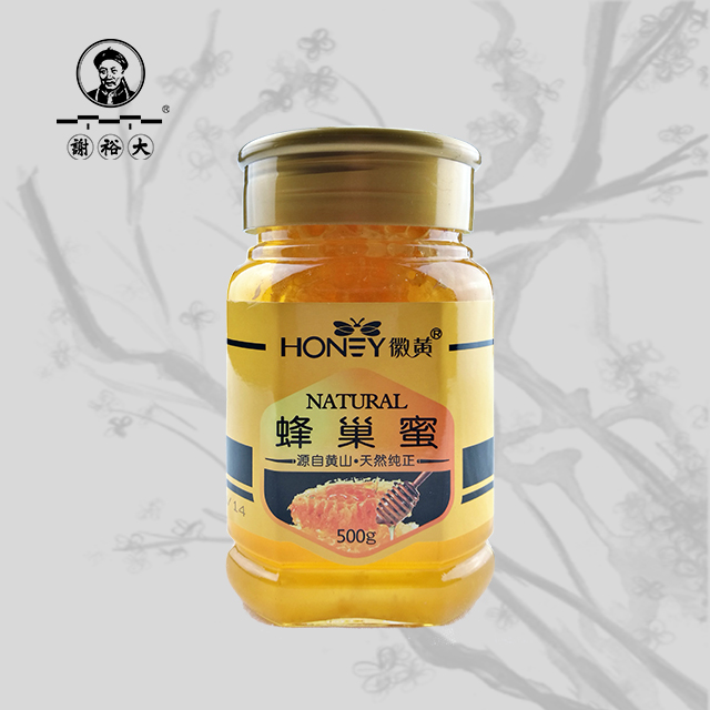 【健康饮品】土蜂蜜 精选蜂巢蜜 500g