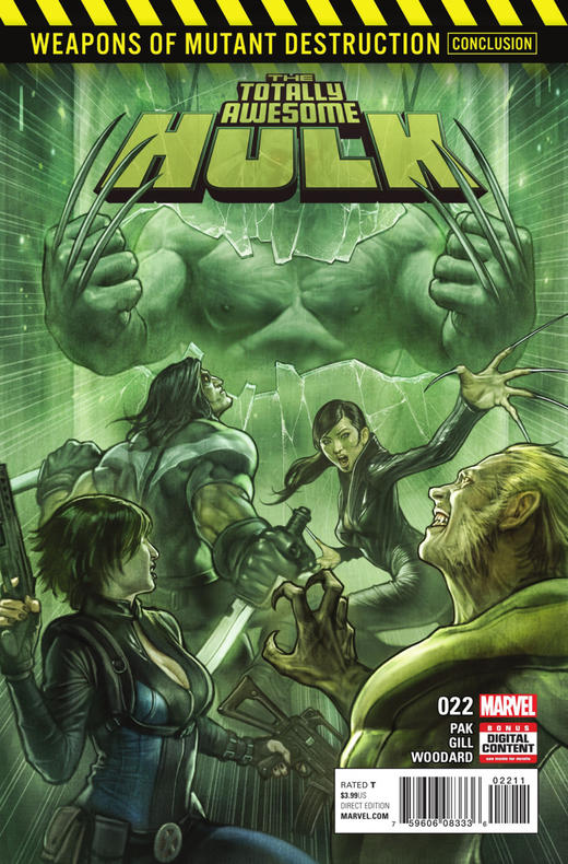浩克 绿巨人 主刊 Totally Awesome Hulk V1（2015）普封 商品图1