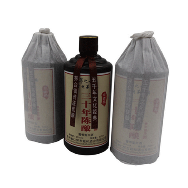 茅之和30年陈酿 酱香型 53°酱香型茅台镇传统工艺纯粮酿造 500ml/瓶