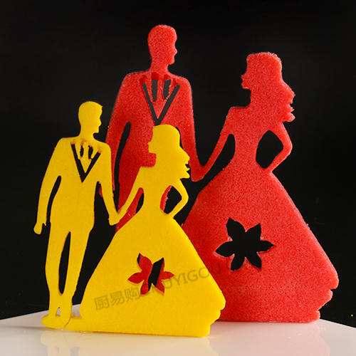 婚宴盘头模具【07】盘饰模具可以制作盐雕、巧克力、琼脂等 商品图1