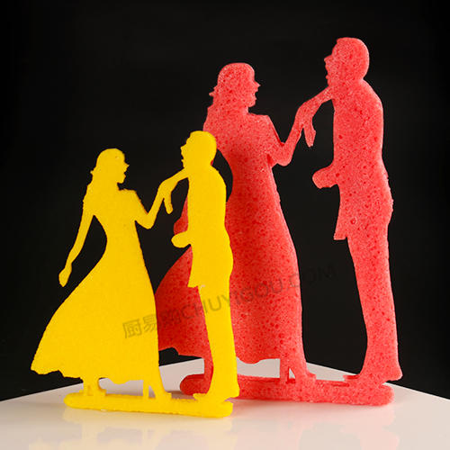 婚宴盘头模具【04】   盘饰模具可以制作盐雕、巧克力、琼脂等 商品图1