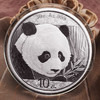 【熊猫金银币】2018年熊猫金币30克金币+30克银币 商品缩略图3