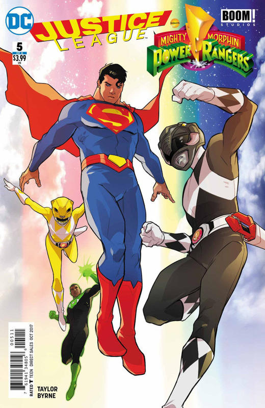 正义联盟/恐龙战队 斜线 Justice League/Power Rangers（2017）普封 商品图1