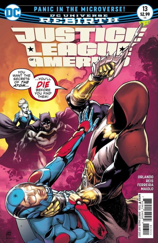 美国正义联盟 V5 主刊 Justice League Of America V5（2017）普封 商品图2