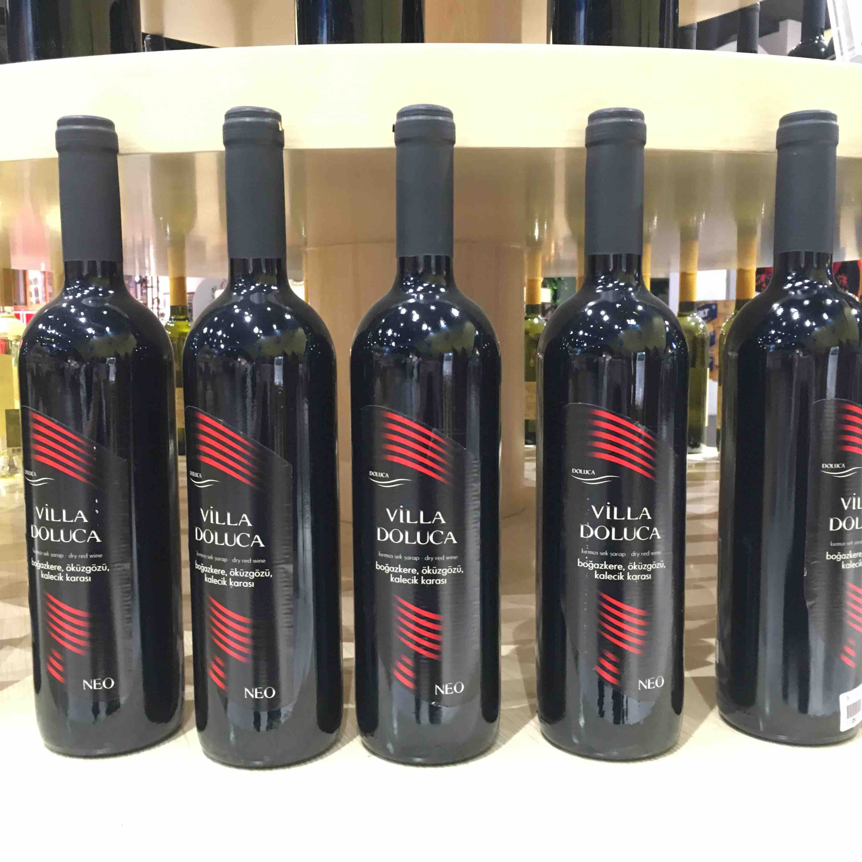 土耳其薇拉干红葡萄酒(villa doluca)750ml