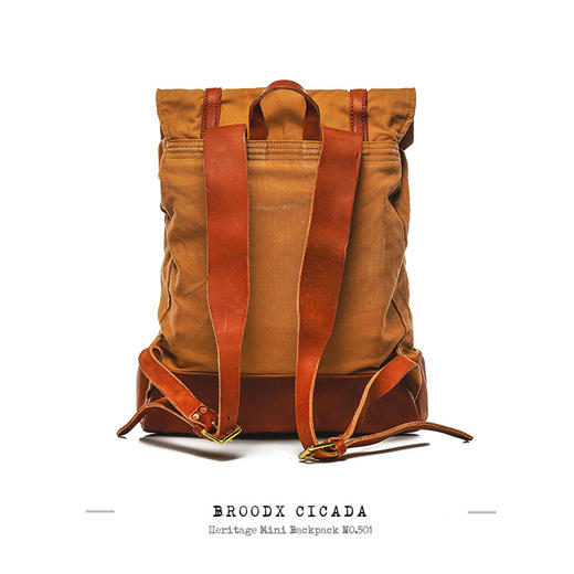 现货 | BROODX CICADA复古军事背包洗水版（军黄款） 商品图2