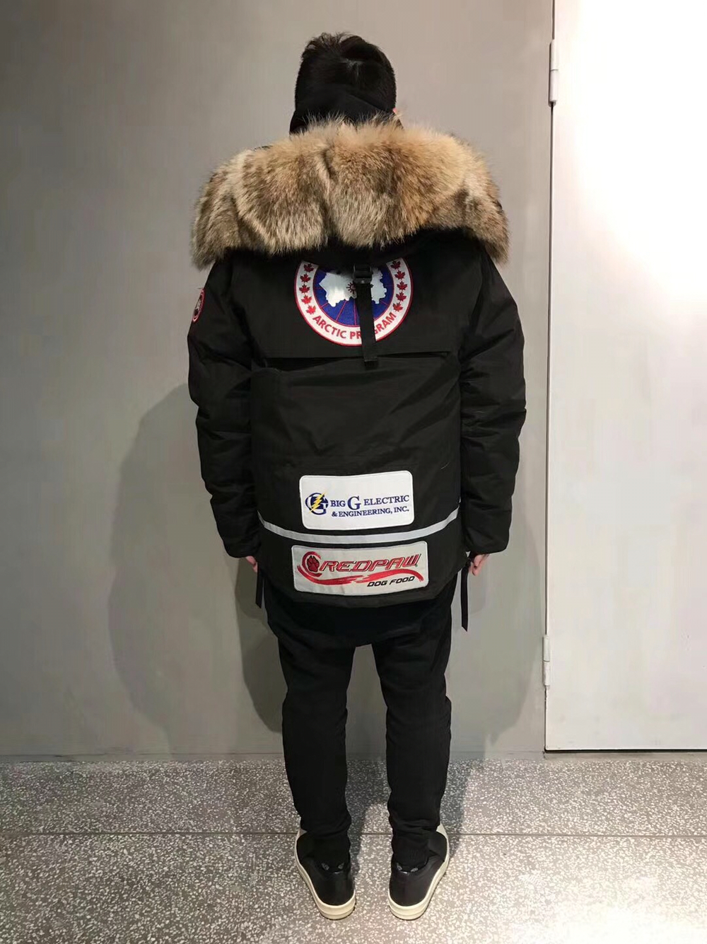 canada goose 加拿大鹅王联名款超厚抗寒保暖羽绒服