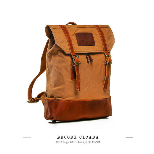 现货 | BROODX CICADA复古军事背包洗水版（军黄款） 商品图4