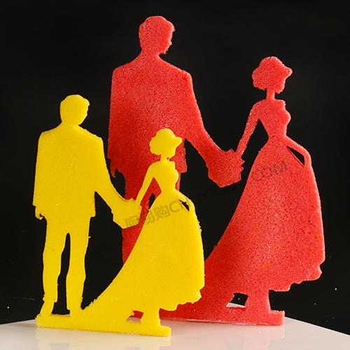 婚宴盘头模具【13】创意模具 盘饰模具可以制作盐雕、巧克力、琼脂等 商品图1