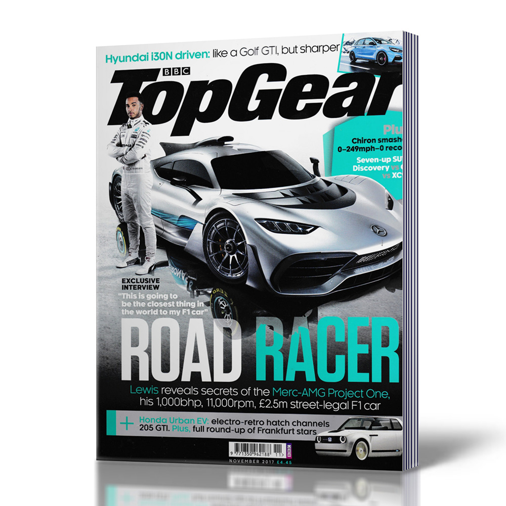 topgear汽车测试报告杂志 英文版 2017年11月 汽车期刊杂志全英文