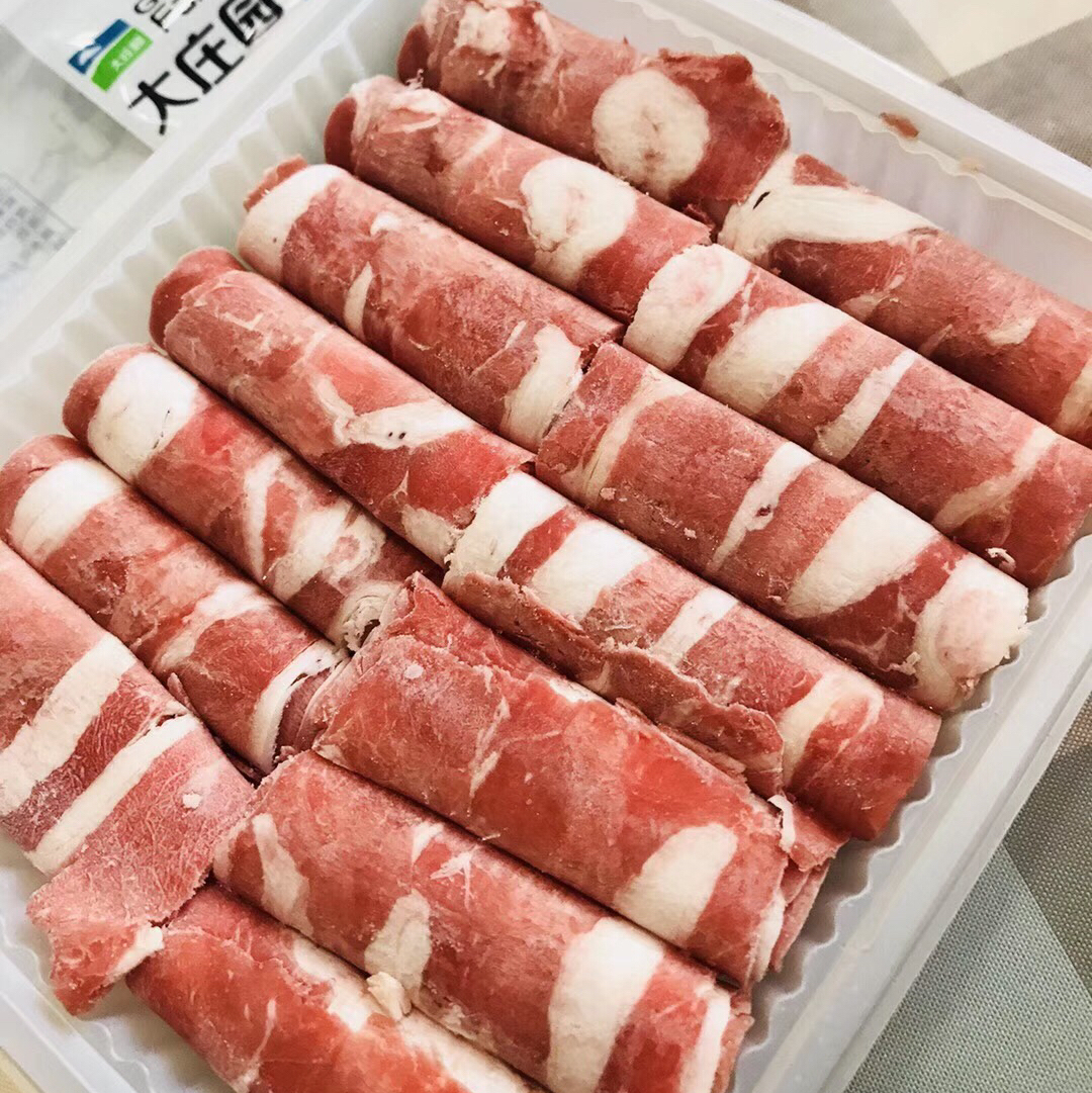 大庄园牛肉卷 一盒400克