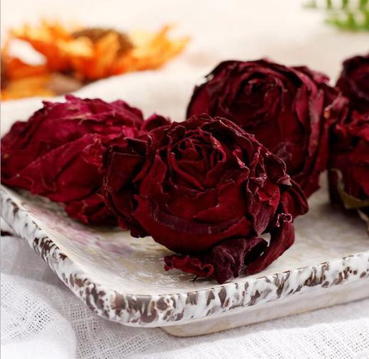 玫瑰花 墨红玫瑰 玫瑰花茶 墨红玫瑰花冠 商品图2