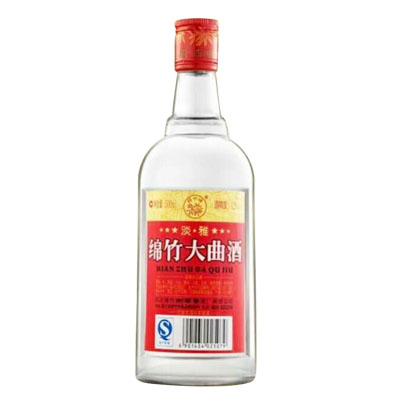 42度淡雅绵竹大曲酒500ml*12整箱