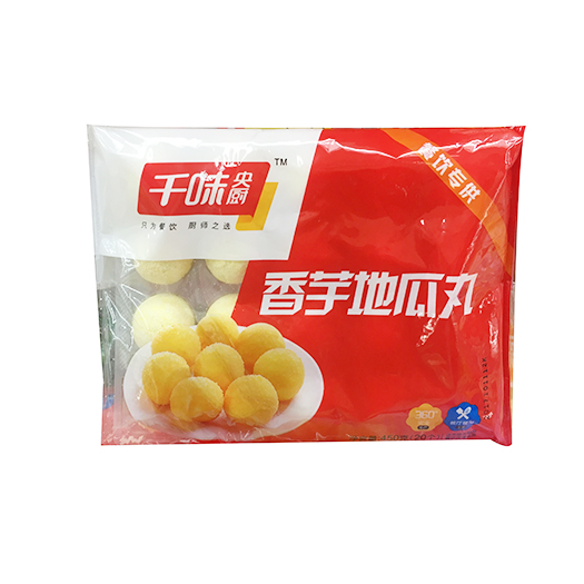 【食品】思念旗下[千味央厨]香芋地瓜丸450g/袋