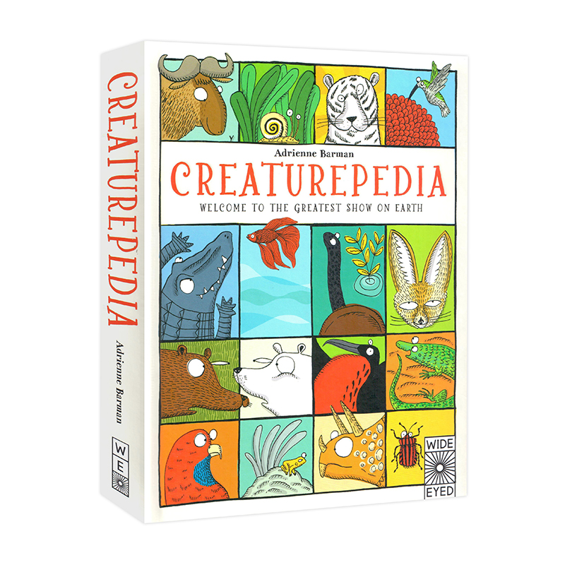 【英文原版】creaturepedia 动物的朋友圈