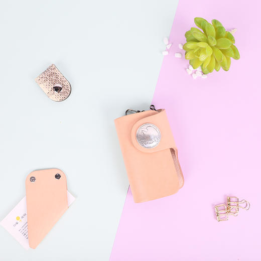 【印象皮社】手工加厚牛皮钥匙包 商品图3