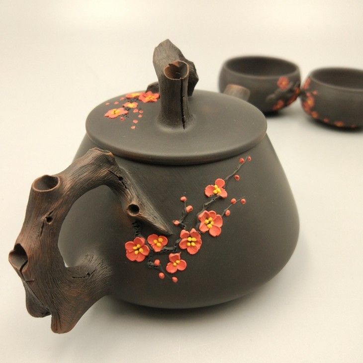 云南建水紫陶茶壶 | 纯手工紫陶壶