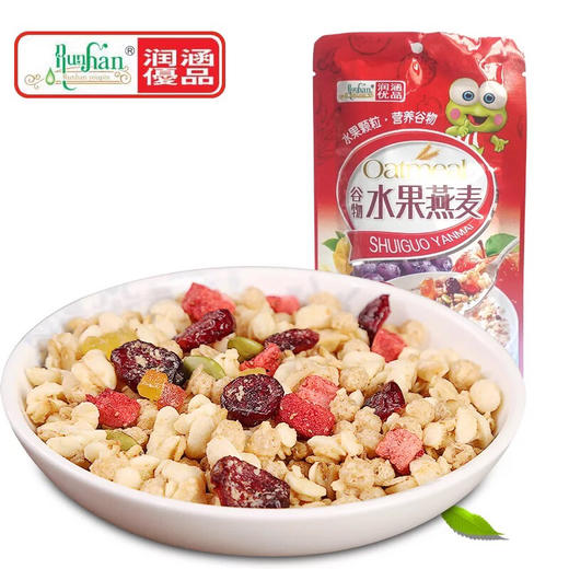 中商优品+润涵谷物（水果）麦片 商品图0