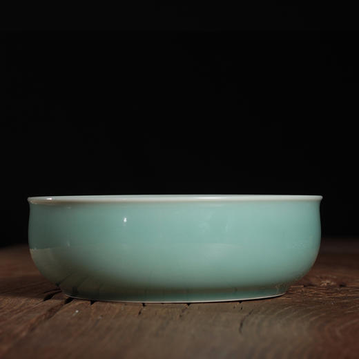 尚唐丨龙泉青瓷 大青云茶洗  18cm*6cm（不含杯子） 商品图1