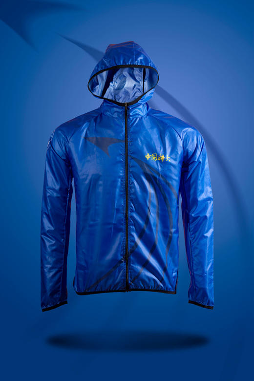 中国科大校友皮肤风衣 蓝色 快干 轻量 团体标志 团队 严素态度 商品图1