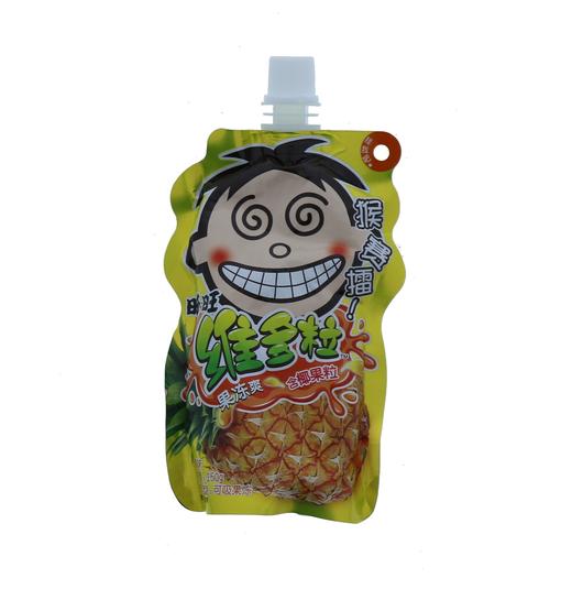 旺旺维多粒菠萝味可吸果冻 商品图0