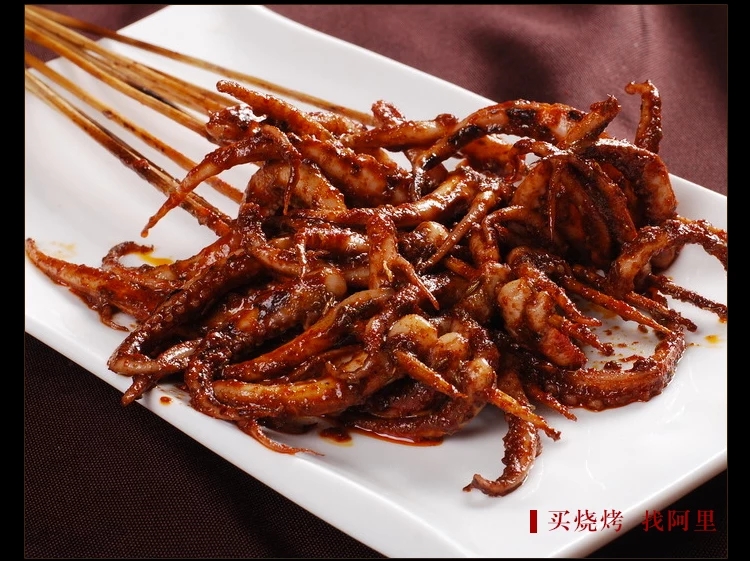 软鱿鱼须铁板大串