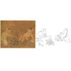 宋画人物小品白描底稿-苏汉臣《婴戏图》-斗方小品册页-多种白描尺寸可选-GD07 商品缩略图0