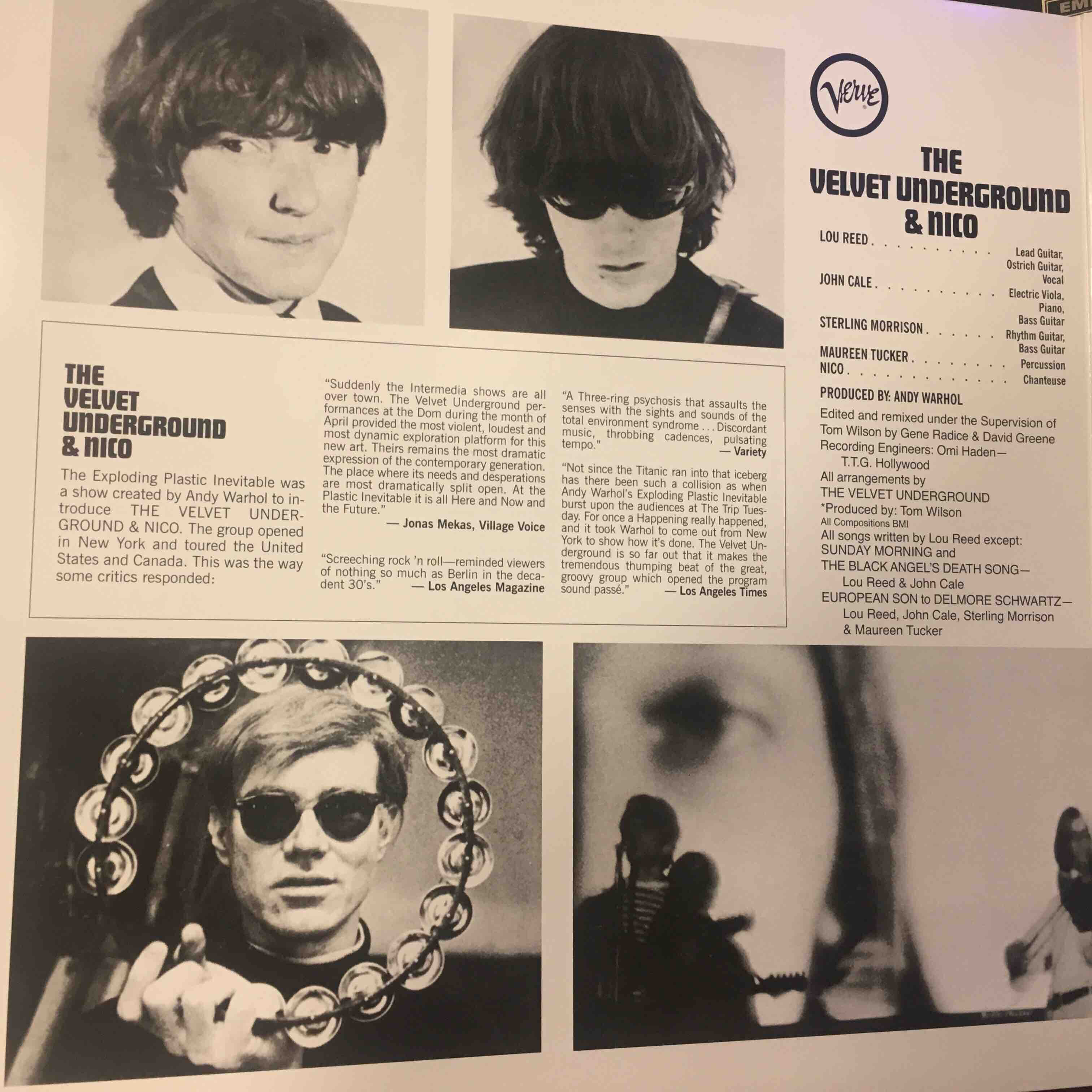 地下丝绒乐队the velvet underground & nico [封面香蕉皮可以剥的