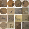 宋画动物草虫小品白描底稿一套17幅册页-DB86 商品缩略图0
