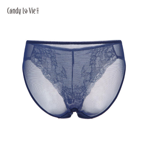 邂逅配套蕾丝内裤 午夜蓝 低腰女三角裤 奶糖派Candy La VIE 203C003 商品图1