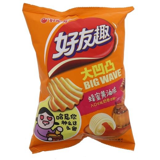 好丽友好友趣蜂蜜黄油味薯片75g 商品图0