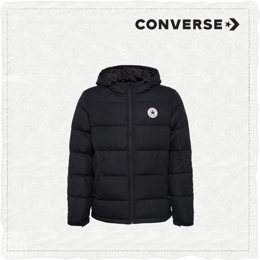 CONVERSE匡威官方 连帽短款拉链羽绒服 男款 10004603 原价999，现价809【待调整】 商品图0