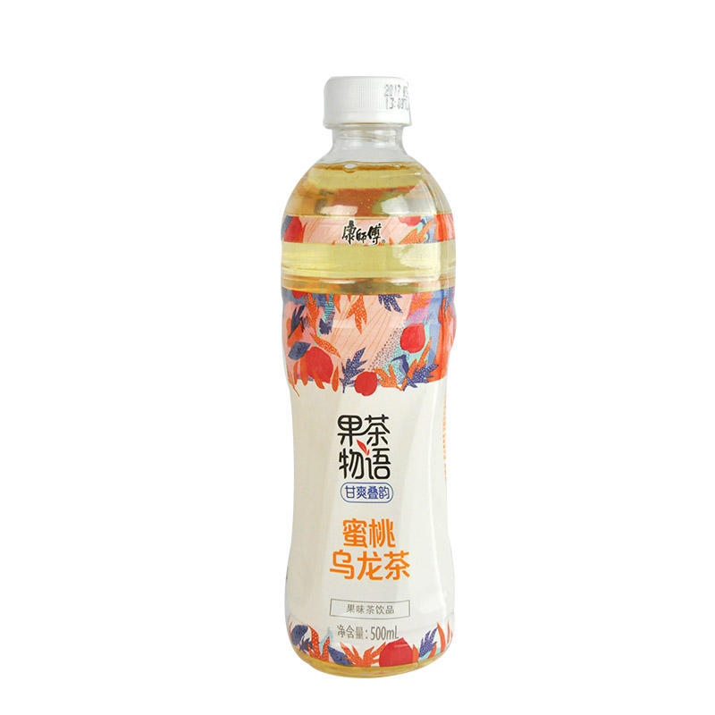 康师傅果茶物语蜜桃乌龙茶500ml/瓶