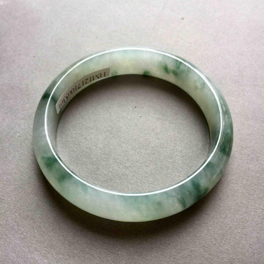 糯冰种飘花手镯57 商品图0