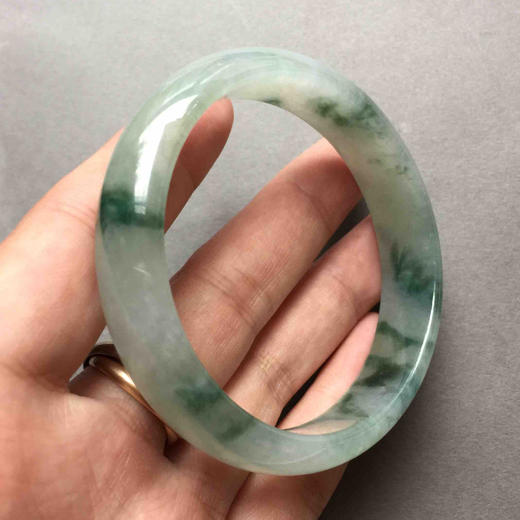 糯冰种飘花手镯57 商品图6