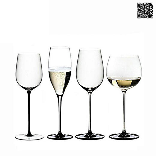 奥地利RIEDEL Sommeliers Black Tie Vintage Champagne Glass 侍酒师--黑领结系列 特优年份香槟杯 无铅水晶 奥地利进口 单支装 商品图1