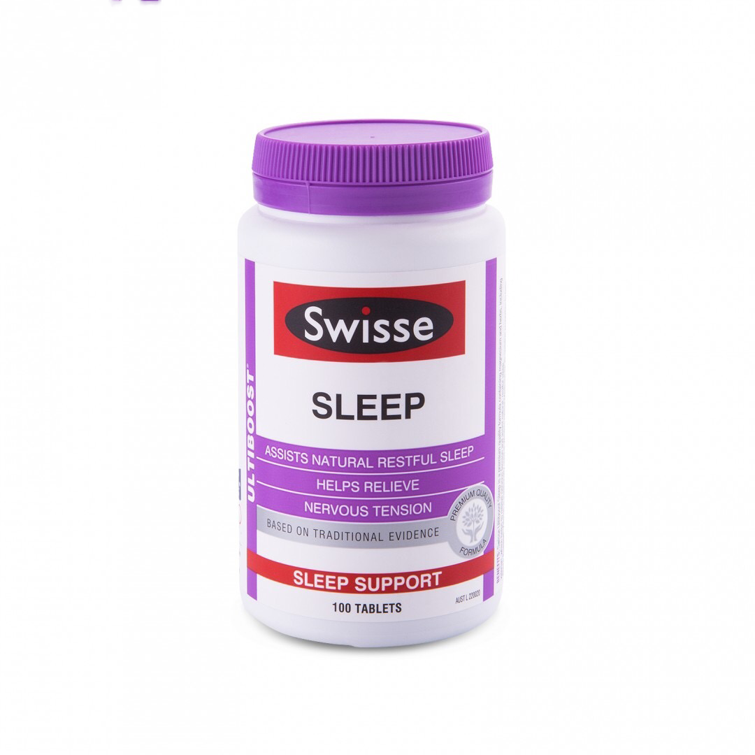澳洲直邮 swisse改善睡眠片褪黑素调节睡眠100粒 【0.