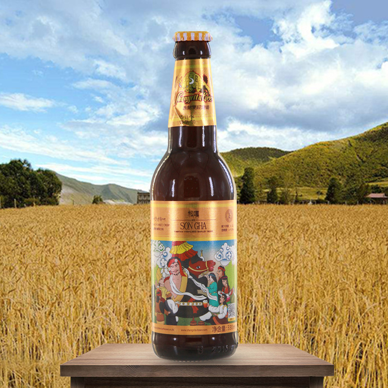 云南香格里拉啤酒330ml