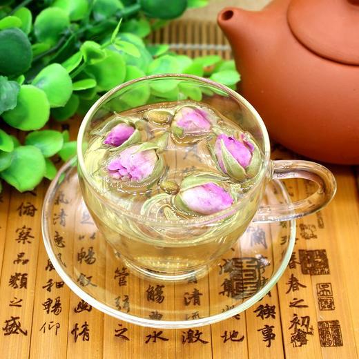 粉红玫瑰花茶法兰西玫瑰进口玫瑰花茶花草茶 商品图3