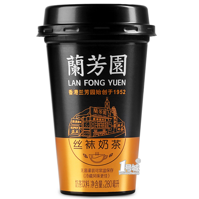 香飘飘兰芳园丝袜奶茶280ml/杯