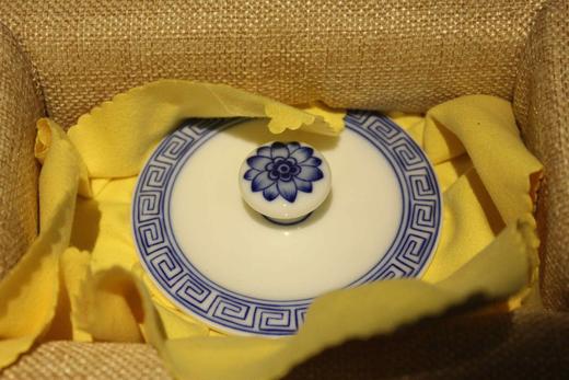 诚德轩景德镇瓷器斗彩茶叶罐开堂四季花鸟35号茶叶罐 商品图1