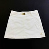 正品法国公鸡(Le Coq Sportif) 女士高尔夫休闲短裙 ，白色款 商品缩略图0