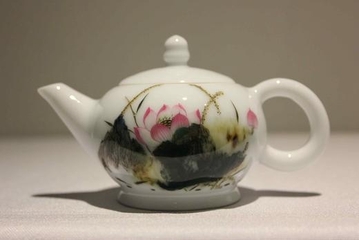 诚德轩 景德镇瓷器 高温窑变 茶壶 荷香34号壶 商品图1