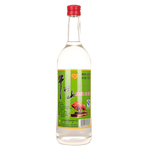 【推荐】牛栏山二锅头 新A标白瓶 白酒 陈酿 白牛二 42度 750ml(一斤半) 商品图0
