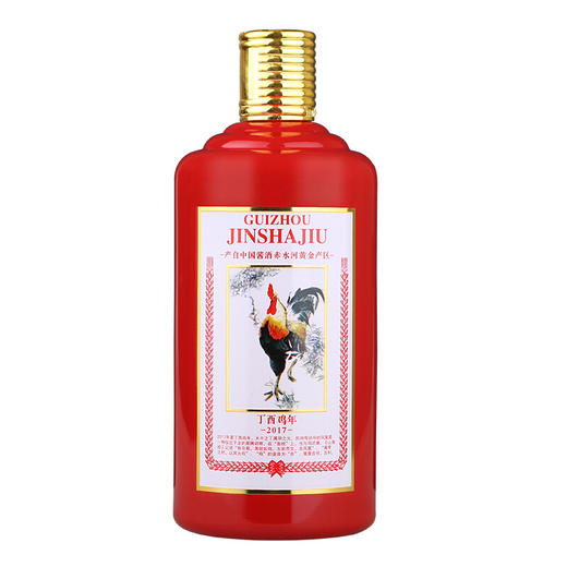 【推荐】贵州金沙酒 品鉴献礼版鸡年纪念酒 固态发酵白酒 酱香型酒水 53度 500ml *6瓶 整箱装 商品图2