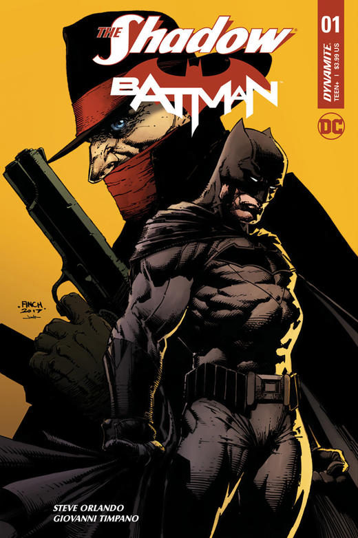 暗影侠与蝙蝠侠 斜线 Shadow /Batman（2017）普封 商品图1