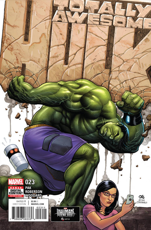 浩克 绿巨人 主刊 Totally Awesome Hulk V1（2015）普封 商品图0