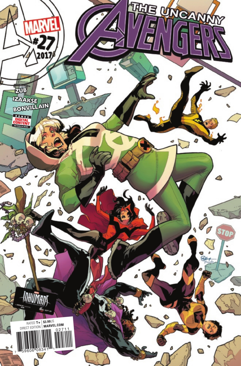 非凡复仇者 V3 主刊 Uncanny Avengers V3（2015）普封