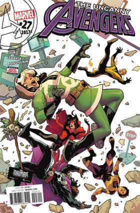 非凡复仇者 V3 主刊 Uncanny Avengers V3（2015）普封